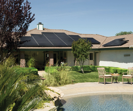 45 sets van 2000W zonne-off-grid stroomopwekkingssystemen in Californië, VS