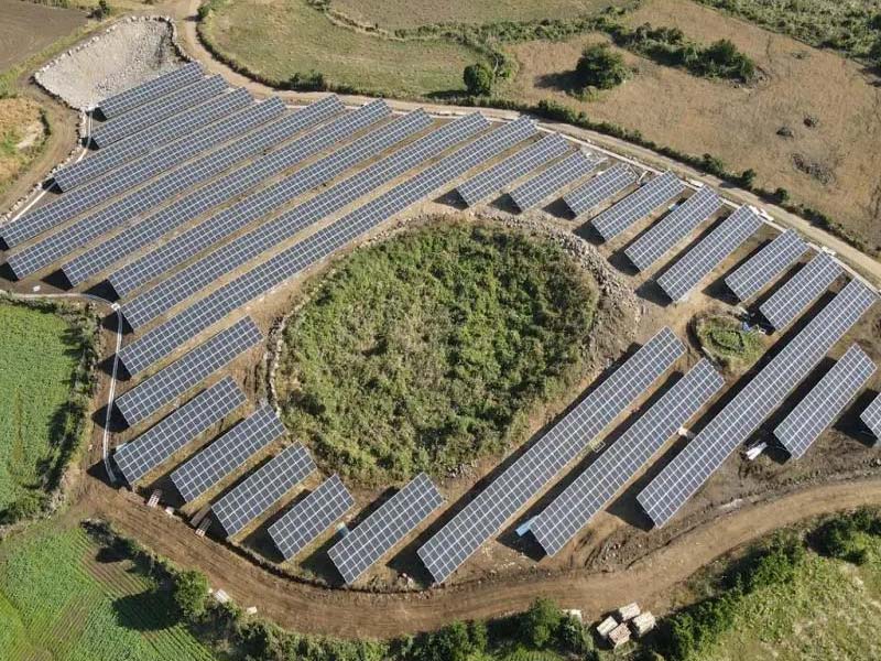 ground solar mounting system