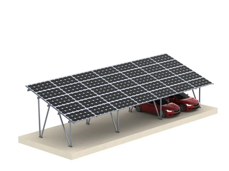 solar carport mounting system